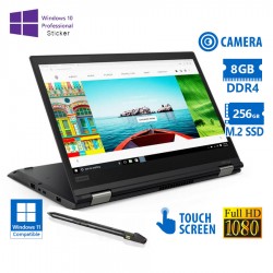 Lenovo (A-) ThinkPad X380 Yoga Hybrid 2-in-1 i5-8250U/13.3``FHD Touchscreen/8GB DDR4/256GB M.2 SSD/N
