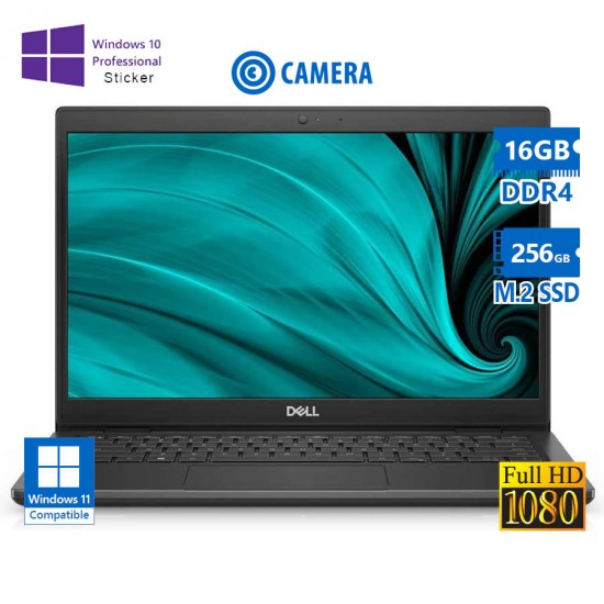 Dell Latitude 3420 i5-1135G7/14``FHD/16GB DDR4/256GB M.2 SSD/No ODD/Camera/10P Grade A Refurbished L