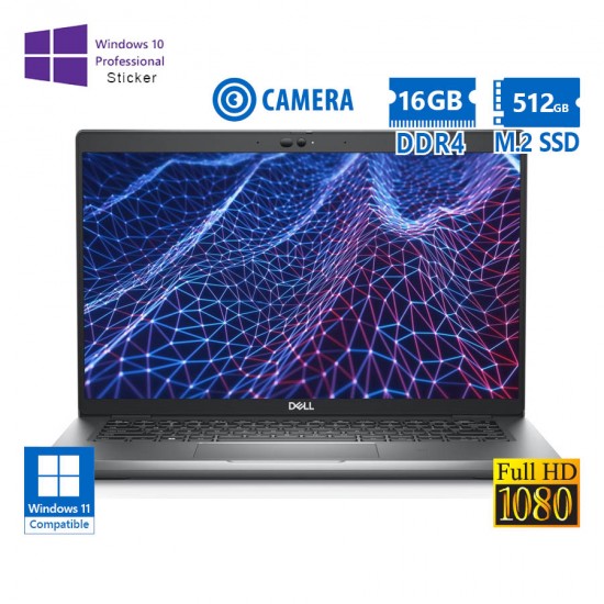 Dell Latitude 5430 i5-1245U/14``FHD/16GB DDR4/512GB M.2 SSD/No ODD/Camera/10P Grade A Refurbished La