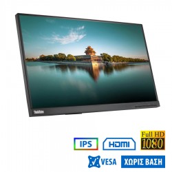 Used Monitor ThinkVision T22i-10 IPS LED/Lenovo/22``FHD/1920x1080/Wide/Black/No Stand/D-SUB & DP & H