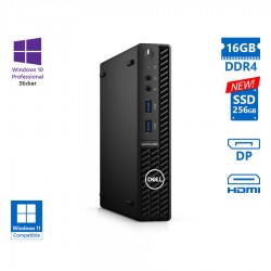 Dell Optiplex 3080 DM i5-10500T/16GB DDR4/256GB SSD New/No ODD/10P Grade A Refurbished PC