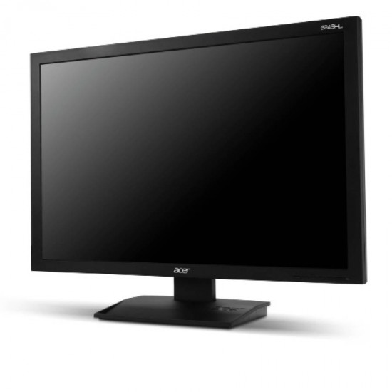 Used Monitor B243H LED/Acer/24``FHD/1920x1080/Wide/Black/D-SUB & DVI-D
