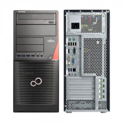 Fujitsu Celsius W530 Tower i5-4670/16GB DDR3/2TB/Nvidia 1GB/DVD/8P Grade A+ Workstation Refurbished