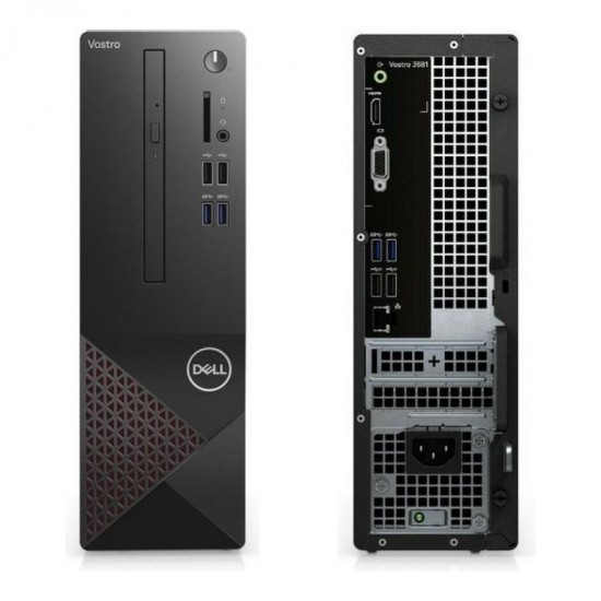 Dell Vostro 3681 SFF WiFi i5-10400/8GB DDR4/256GB M.2 SSD/DVD/10P Grade A+ Refurbished PC