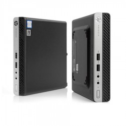 HP ProDesk 400G4 DM i3-8100T/8GB DDR4/128GB M.2 SSD/No ODD/Grade A Refurbished PC