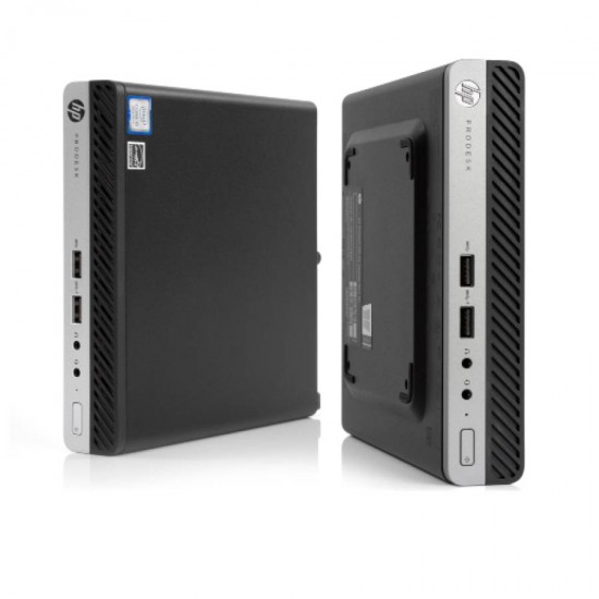 HP ProDesk 400G4 DM i3-8100T/8GB DDR4/128GB M.2 SSD/No ODD/Grade A Refurbished PC