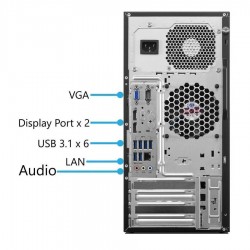 Lenovo M900 Tower i7-6700/8GB DDR4/256GB M.2 SSD/DVD/10P Grade A+ Refurbished PC