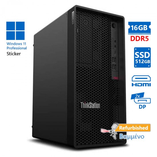Lenovo ThinkStation P360 Tower i7-12700K/16GB DDR5/512GB SSD/No ODD/11P Grade A+ Workstation Refurbi