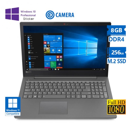 Lenovo (B) V330-15IKB i5-8250U/15.6``FHD/8GB DDR4/256GB M.2 SSD/DVD/Camera/10P Grade B Refurbished L