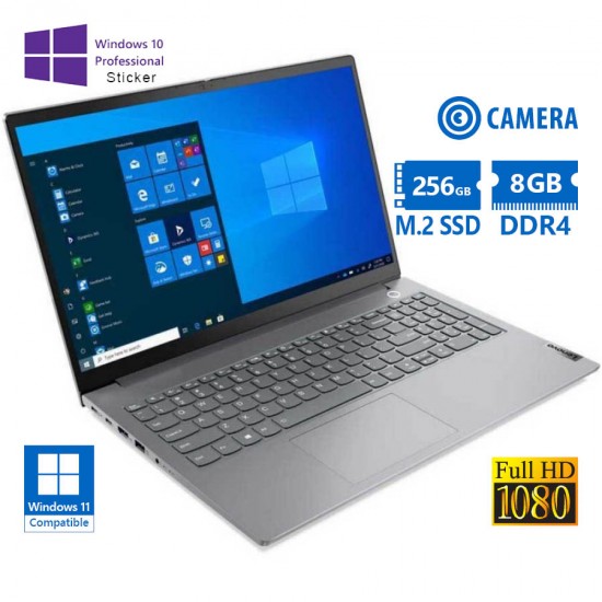 Lenovo (A-) ThinkBook 15 G2 ITL i5-1135G7/15.6``FHD/8GB DDR4/256GB M.2 SSD/No ODD/Camera/10P Grade A