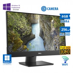 Dell (B) OptiPlex 7470 WiFi AIO w/Monitor 23”FHD i5-9500/8GB DDR4/256GB M.2 SSD/No ODD/Webcam/10P Gr