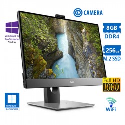 Dell OptiPlex 7480 WiFi AIO w/Monitor 24”FHD i5-10500/8GB DDR4/256GB M.2 SSD/No ODD/Webcam/10P Grade