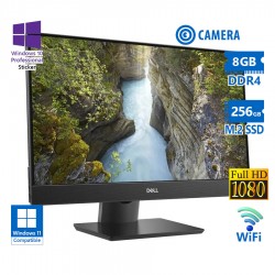 Dell (B) OptiPlex 7490 WiFi AIO w/Touchscreen 24”FHD i5-10505/8GB DDR4/256GB M.2 SSD/No ODD/Webcam/1