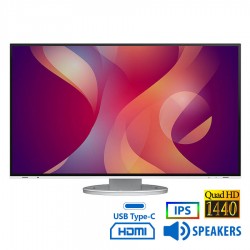 Used (A-) Monitor FlexScan EV2795 IPS/Eizo/27``QHD/2560x1440/Wide/White/w/Speakers/Grade A-/DP & HDM