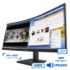 Used Monitor P34HC G4 Curved/HP/34``UW-QHD/3440x1440/Wide/Black/w/Speakers/DP & HDMI & USB Type-C &