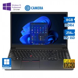 Lenovo (A-) ThinkPad E15 i5-10210U/15.6``FHD/8GB DDR4/256GB M.2 SSD/No ODD/Camera/10P Grade A- Refur