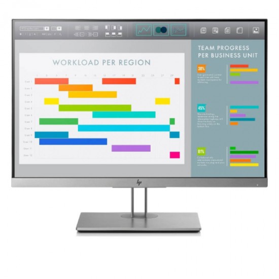 Used (A-) Monitor E243 IPS LED/HP/24``FHD/1920x1080/Wide/Silver/Black/Grade A-/D-SUB & DP & HDMI & U