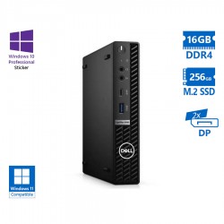 Dell Optiplex 5080 DM i5-10600T/16GB DDR4/256GB M.2 SSD/No ODD/10P Grade A Refurbished PC