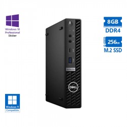 Dell (A-) Optiplex 5090 DM i5-10600T/8GB DDR4/256GB M.2 SSD/No ODD/10P Grade A- Refurbished PC