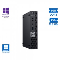 Dell Optiplex 7070 DM i7-9700/8GB DDR4/256GB M.2 SSD/No ODD/10P Grade A Refurbished PC