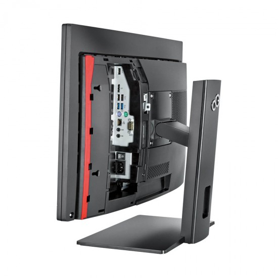 Fujitsu (A-) Esprimo K558 AIO w/Monitor 24``FHD/i5-9400T/8GB DDR4/256GB M.2 SSD/DVD/10P Grade A- Ref