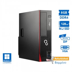 Fujitsu D7010 SFF i5-10500/8GB DDR4/128GB M.2 SSD/DVD/Grade A+ Refurbished PC