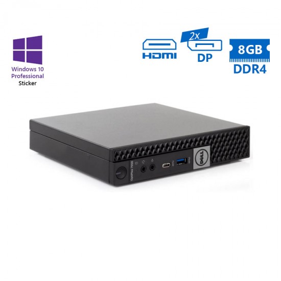 Dell Optiplex 7050 DM i5-6500T/8GB DDR4/320GB/No ODD/10P Grade A Refurbished PC