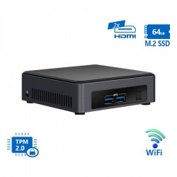 Intel NUC7I3DNKE NUC WiFi i3-7100U/4GB DDR4/64GB M.2 SSD/No ODD/Grade A Refurbished PC