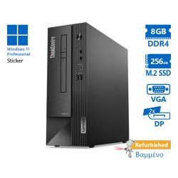 Lenovo Neo 50s Gen3 SFF i3-12100/8GB DDR4/256GB M.2 SSD/No ODD/11P Grade A+ Refurbished PC