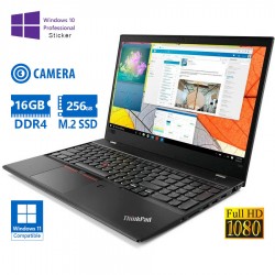 Lenovo ThinkPad T580 i5-8350U/15.6``FHD/16GB DDR4/256GB M.2 SSD/No ODD/Camera/10P Grade A Refurbishe