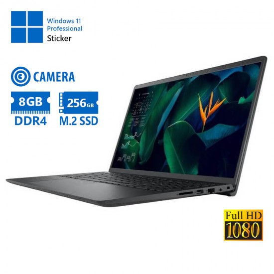 Dell (A-) Vostro 15-3515 Ryzen 3 3250U/15.6``FHD/8GB DDR4/256GB M.2 SSD/No ODD/Camera/11P Grade A- R
