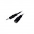 5M Stereo 3.5MM Plug To Jack Mf Nickle Flat
