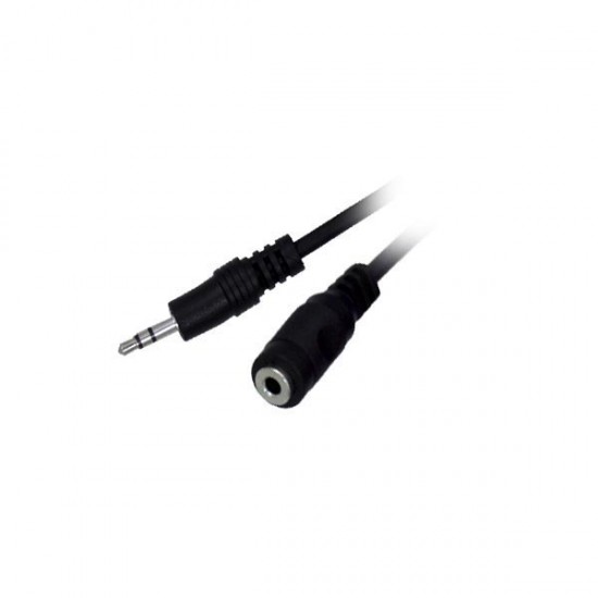 3M Stereo 3.5MM Plug To Jack Mf Nickle