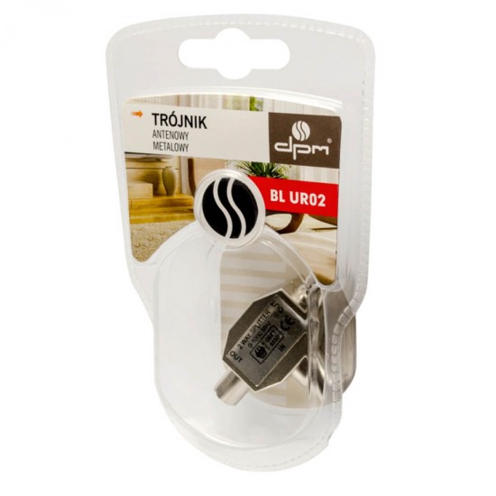 Μεταλλικό Splitter TV 9.5MM