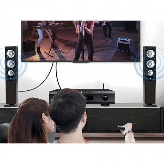 2M Fabric Καλώδιο Οπτικής Ινας  Σύνδεσης Συσκευών Ηχου