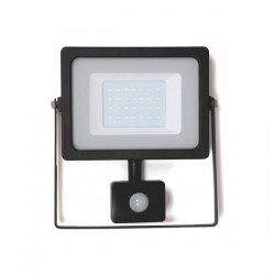 Well Προβολέας LED 30W SMD με αισθητήρα LEDfn-Glow 30PIR-WL