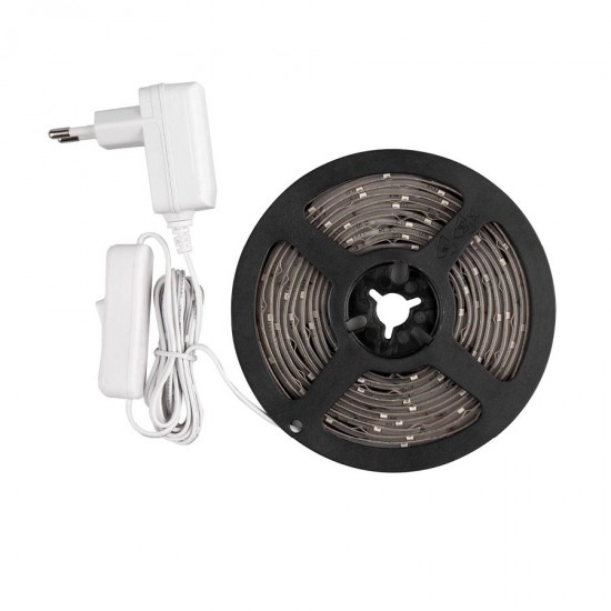 Ταινία LED 3M 12V/6W 4000K με τροφοδοτικό LEDSTND-2835-12308S202/3-WL