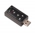 Εξωτερική κάρτα ήχου 7.1 USB to Jack 3.5mm F για PC/MAC/Linux