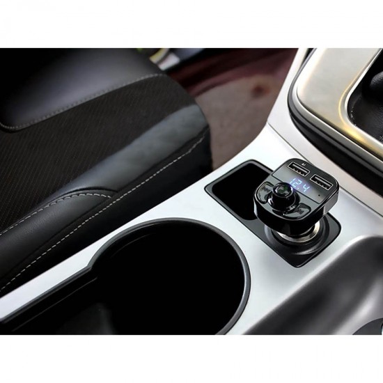 Car MP3 Player Fm Transmitter w/Dual USB Charger 3.1A