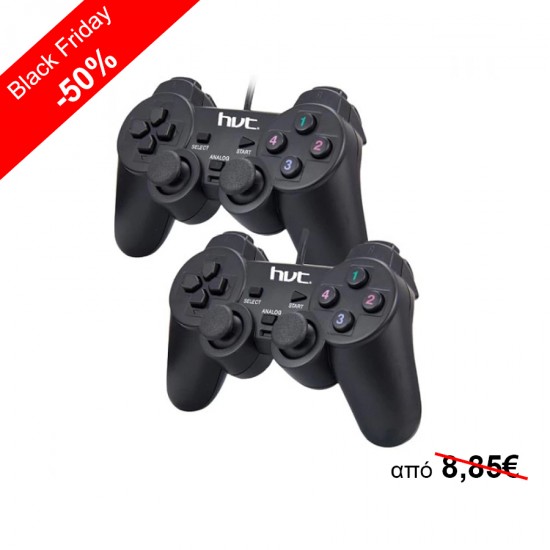 USB Gamepad double with vibration USB-8878B  hvt
