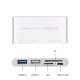 Adaptor OTG USB Type-C σε 1xUSB 3.0, 1xUSB 2.0 και Card Reader MicroSD/SDHC w/Micro USB Combo C284