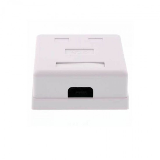 Πρίζα Cat5e 2 Port Well LANBOX-SM-U5X2-WL