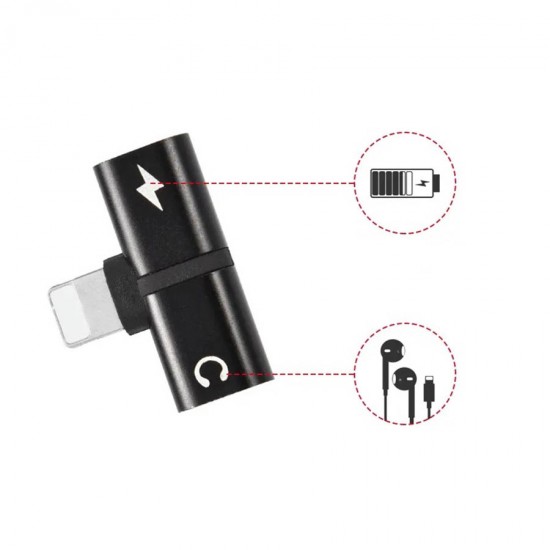 Lighting Splitter Music and Charging at the same time for iPhone