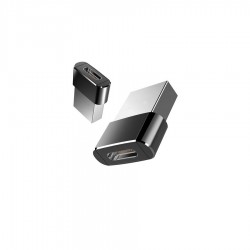 Μετατροπέας TYPE C FEMALE TO USB 2.0 MALE 2.4A BLACK