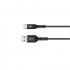 Καλώδιο USB 2.0 σε Type-C Φόρτισης - Data 1m 5A Μαύρο Well CABLE-USB/USBC-1BK501-WL