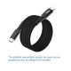 Καλώδιο Type-C σε USB-C Φόρτισης - Data Magnetic 1m 3A 60W Μαύρο Well CABLE-USBC/USBC-1BK07-WL
