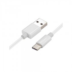 Καλώδιο 2A USB 2.0 σε Type-C Φόρτισης - Data 2m Λευκό Well CABLE-USB/USBC-2WE05-WL