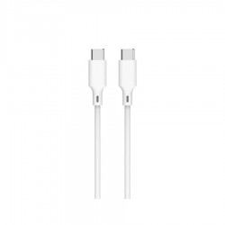 Καλώδιο 60W USB-C σε Type-C Φόρτισης - Data 1m Λευκό Well CABLE-USBC/USBC-1WE06-WL