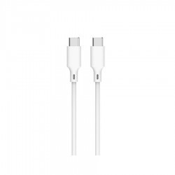 Καλώδιο 60W USB-C σε Type-C Φόρτισης - Data 2m Λευκό Well CABLE-USBC/USBC-2WE06-WL