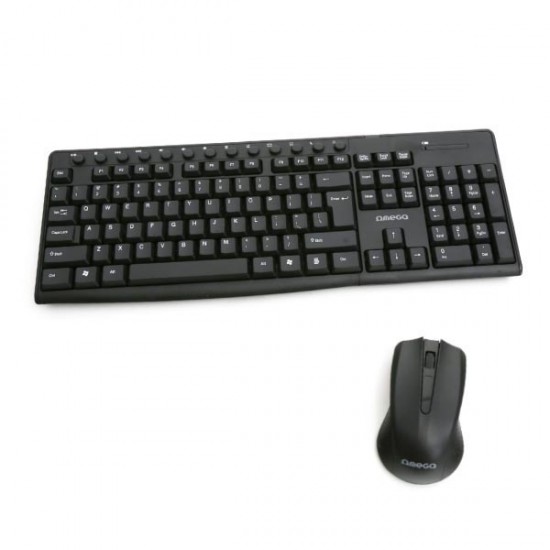 OMEGA Σετ Πληκτρολόγιο ποντίκι  Ασύρματο με Ελληνικούς χαρακτήρες  OKM071BGR